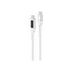 3571211551836-Bigben Connected - Câble USB-C vers USB-C - Tissé avec écran - 2m - Blanc-P_405268137_1-4
