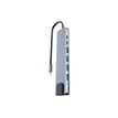 3303170124819-iClick - Hub 7-in-1 - dual 4K display - 2 x SuperSpeed USB 3.0 + 2 x USB-C + 1 x Ethernet -P_405268241_1-1