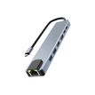 3303170124819-iClick - Hub 7-in-1 - dual 4K display - 2 x SuperSpeed USB 3.0 + 2 x USB-C + 1 x Ethernet -P_405268241_3-2