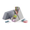 8410782206125-APLI Up North - Jeu de sacs - convertible - silicone - bleu, gris, noir, rose-P_405268288_5-2