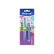 5901389584936-Pelikan Erase 2.0 - Roller - non permanent - bleu - encre gel - 0.7 mm - avec gomme-P_405268382_1-0