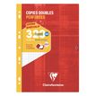 3329680144215-Clairefontaine - copies doubles - 320 pages - A4 - perforés - grands carreaux (Seyes)--0