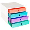 9002493122703-Exacompta - Module de classement FiliBox 4 tiroirs Candy Tidy  - 348x284x234 mm--2