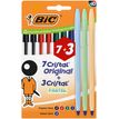 3086124172844-BIC – 10 stylos bille Cristal Original & Pastel – Pointe 1 mm--0