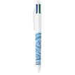 3086124165853-BIC - Stylo bille 4 Couleurs Seaside Waves - pointe 1 mm--0