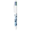 3086124165877-BIC - Stylo bille 4 Couleurs Seaside Turtle - pointe 1 mm--0