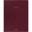 3664447230337-Agenda Eton - 1 semaine sur 2 pages - 22 x 28 cm - bordeaux - Oberthur--0
