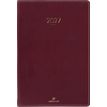 3664447230382-Agenda Eton - 1 semaine sur 2 pages - 17 x 24,5 cm - bordeaux - Oberthur--0