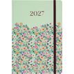 3664447229645-Agenda Anahita - 1 semaine sur 2 pages - 17 x 24,5 cm - vert clair - Oberthur--0