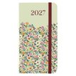3664447229683-Agenda Anahita - 1 semaine sur 2 pages - 9,5 x 17,5 cm - vert clair - Oberthur--0