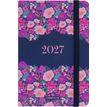 3664447229713-Agenda Anahita - 1 semaine sur 2 pages - 10 x 15 cm - marine - Oberthur--0