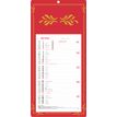 3664447230146-Plaque Skytos - mensuel 12 feuillets - 33,3 x 16 cm - 3 couleurs assorties - Oberthur--2
