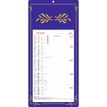 3664447231518-Plaque Skytos - mensuel 12 feuillets - 41,5 x 20 cm - 3 couleurs assorties - Oberthur--1