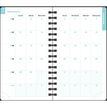 3660942091763-Agenda de poche spiralé Sophie Adde Lady 16S - 1 semaine sur 2 pages - 9 x 16 cm - Fleurs - Exacompta--1