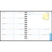 3660942091770-Agenda de bureau spiralé Sophie Adde Lady 18S - 1 semaine sur 2 pages - 15 x 17 cm - Oiseaux - Exacomp--1