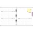 3660942091770-Agenda de bureau spiralé Sophie Adde Lady 18S - 1 semaine sur 2 pages - 15 x 17 cm - Oiseaux - Exacomp--5