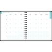 3660942091770-Agenda de bureau spiralé Sophie Adde Lady 18S - 1 semaine sur 2 pages - 15 x 17 cm - Oiseaux - Exacom--11