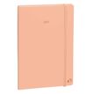 3371010544141-Quo Vadis - Agenda - Ministre Color - Semainier Planning - Multilingue - Pastel - Orange - 13 mois de décembre à décembre - 16x24 cm - Papier Clairefontaine blanc - Fabri--0