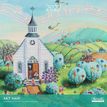 3494150184777-Calendrier mensuel 30X30cm ART NAIF - 16 mois Aquarupella--0