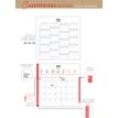 3494150185415-Calendrier mensuel 16X16cm CHATONS -  16 mois Aquarupella --1