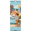 3494150186917-Calendrier long mensuel 16,5X41cm BORD DE MER - 12 mois Aquarupella --0