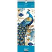 3494150186948-Calendrier long mensuel 16,5X41cm OISEAUX - 12 mois Aquarupella --0