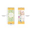 3494150186948-Calendrier long mensuel 16,5X41cm OISEAUX - 12 mois Aquarupella --3