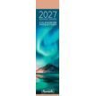3494150186542-Calendrier marque-pages mensuel 4X16cm AURORES BOREALES PHOTOS --0