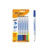 3086124172813-BIC – 6 feutres effaçables Velleda – pointe fine - 3 bleus, 1 noir, 1 rouge, 1 vert-P_405269094_1-2