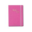 3664447229157-Agenda My Hello - 1 semaine sur 2 pages - 15,5 x 21,5 cm - bleu turquoise - Oberthur-P_405269622_1-1