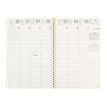 3664447235202-Recharge agenda spiralé - 1 semaine sur 2 pages - 16 x 23,5 cm - grille contemporaine - O-P_405269625_1-1