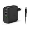 3567042032262-PORT Connect - Adaptateur secteur - GaN - 100 Watt - 3 connecteurs de sortie (USB, USB-C)-P_405269665_5-4