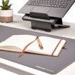 0043859808816-Fellowes Breyta - Tapis de bureau -Sous-main - 80 x 40 cm - gris--5