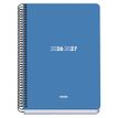 8421938522341-Agenda escolar espiral semana vista azul Element 150 x 210 mm--0