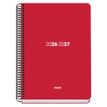 8421938522358-Agenda escolar espiral semana vista rojo Element 150 x 210 mm--0