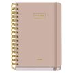 8421938521610-Agenda escolar Wire-O semana vista beige 150 x 210 mm--0