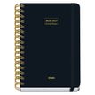 8421938521641-Agenda escolar Wire-O semana vista negro 120 x 170 mm--0