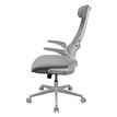 4710483777721-Fauteuil de bureau Cougar Stryder - Accoudoirs rabattables - Appuie-tête réglable - blanc--3