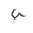 3700527316550-Mobility Lab - Bras support double écran jusqu'à 9 kg - fixation par pince à vis - noir--0
