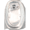 3434030015401-Lot de 10 Plats de Présentation Aluminium Plissé - 351 x 243 mm--0