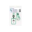 5014702153624-Avery - Porte-nom avec dragonne - pour 85 x 54 mm - vert pastel--1