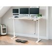 4002432136704-Bureau Leitz - Bureau assis-debout - réglage électrique - L120 - blanc--3