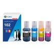 6937173489605-Cartouche compatible Epson EcoTank 102 - pack de 4 - noir, jaune, cyan, magenta - G&G 102 - noir, cyan, mag--1