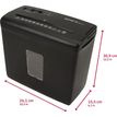 4030152955831-Genie 440X II - destructeur de documents coupe croisée - 4 feuilles - Corbeille 9 litres ---1