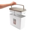 4030152955855-Genie 440X II - destructeur de documents coupe croisée - 4 feuilles - Corbeille 9 litres - blanc--3