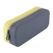 8410782206514-NORDIK - Trousse Silicone - 1 Compartiment - Bleu Jaune--0