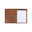 3664447227535-Oberthur Lisbonne - Conférencier à fermeture zippée - A4 - Camel--1