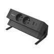 0043859806836-Fellowes Power Desk 2 - Coupe-circuit (montable sur pince) - connecteurs de sortie : 4 (2 x Type E, USB type-P_405272873_1-0