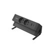 0043859806836-Fellowes Power Desk 2 - Coupe-circuit (montable sur pince) - connecteurs de sortie : 4 (2 x Type E, USB type-P_405272873_5-5