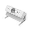 0043859806744-Fellowes Power Desk - Coupe-circuit (montable sur pince) - 30 watt - connecteurs de sortie : 1 (Type E, US-P_405272875_1-0